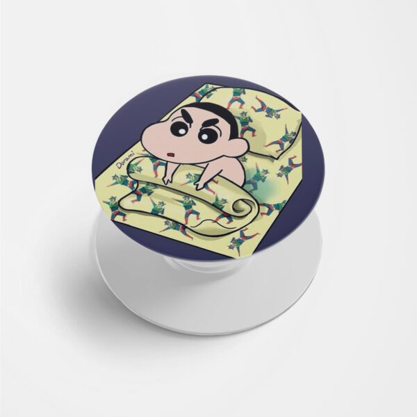 Shinchan Printed Phone Grip Holder & Stand