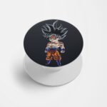 Goku Printed Phone Grip Holder & Stand