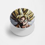Goku Printed Phone Grip Holder & Stand