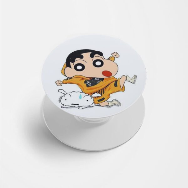 Shinchan Printed Phone Grip Holder & Stand