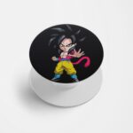 Goku Printed Phone Grip Holder & Stand