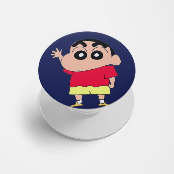 Shinchan Printed Phone Grip Holder & Stand
