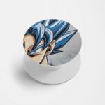 Goku Printed Phone Grip Holder & Stand