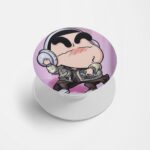 Shinchan Printed Phone Grip Holder & Stand