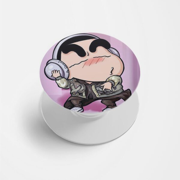 Shinchan Printed Phone Grip Holder & Stand