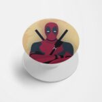 Deadpool Printed Phone Grip Holder & Stand