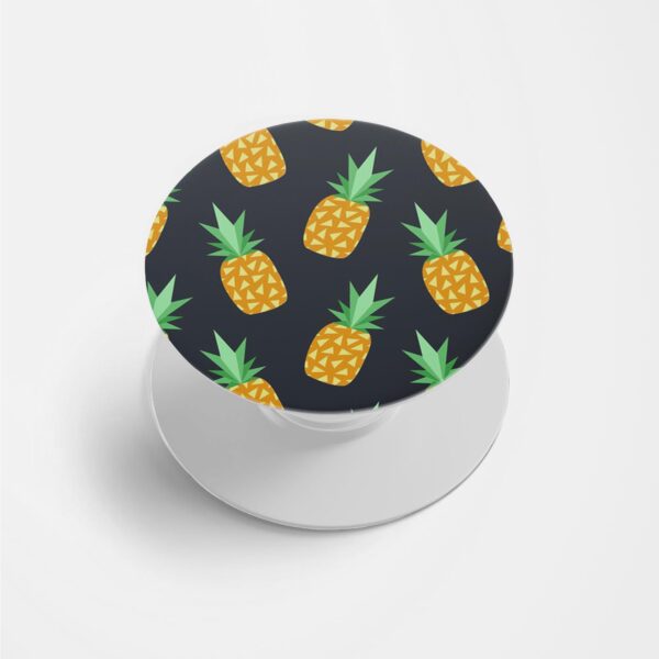 Feminine - Pineapple Printed Phone Grip Holder & Stand