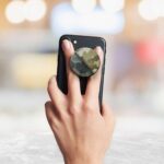 Camo  Printed Phone Grip Holder & Stand - Image 3