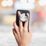 Abstract  Printed Phone Grip Holder & Stand - Image 3