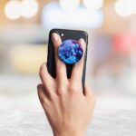 Colourful Painting Printed Phone Grip Holder & Stand - Image 3