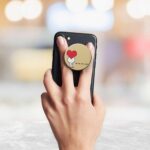 Love Printed Phone Grip Holder & Stand - Image 3