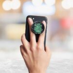 Typography Printed Phone Grip Holder & Stand - Image 3