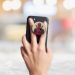 Deadpool Printed Phone Grip Holder & Stand - Image 3