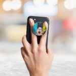 Goku Printed Phone Grip Holder & Stand - Image 3