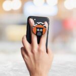 Feminine - Owl Printed Phone Grip Holder & Stand - Image 3