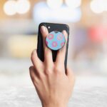 Feminine - Donut Printed Phone Grip Holder & Stand - Image 3