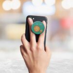 Typography Printed Phone Grip Holder & Stand - Image 3