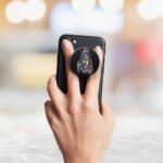 Lord Shiva Multicolour Printed Phone Grip Holder & Stand - Image 3