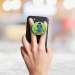 Lord Shiva Printed Phone Grip Holder & Stand - Image 3