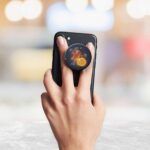 Lord Hanuman Printed Phone Grip Holder & Stand - Image 3