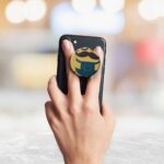 Minion Printed Phone Grip Holder & Stand - Image 3