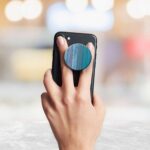 Wooden Texture Printed Phone Grip Holder & Stand - Image 3