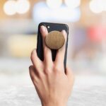Wooden Texture Printed Phone Grip Holder & Stand - Image 3