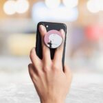 Minimal - Cute Bear Printed Phone Grip Holder & Stand - Image 3