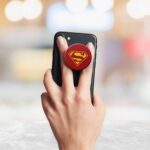Superman Printed Phone Grip Holder & Stand - Image 3