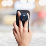 Moustache and Beard Printed Phone Grip Holder & Stand - Image 3