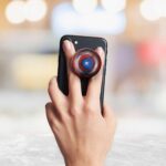 Captain America - Shield Printed Phone Grip Holder & Stand - Image 3