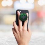 Zodiac Sign-CANCER Printed Phone Grip Holder & Stand - Image 3