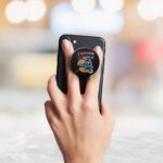 Captain America Printed Phone Grip Holder & Stand - Image 3