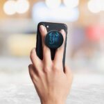 Zodiac Sign-SCORPIO Printed Phone Grip Holder & Stand - Image 3