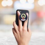 Son Goku Printed Phone Grip Holder & Stand - Image 3