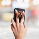 Owl Printed Phone Grip Holder & Stand - Image 3