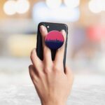 Minimal Printed Phone Grip Holder & Stand - Image 3