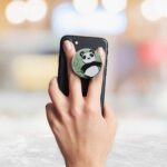Panda Printed Phone Grip Holder & Stand - Image 3