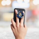 Real Madrid Logo Printed Phone Grip Holder & Stand - Image 3