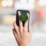 Mili Toh BEST Nahi Toh NEXT Printed Phone Grip Holder & Stand - Image 3