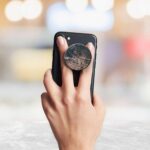 Wooden  Printed Phone Grip Holder & Stand - Image 3