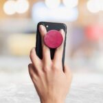 Wooden  Printed Phone Grip Holder & Stand - Image 3