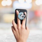 Confused Mickey  Printed Phone Grip Holder & Stand - Image 3