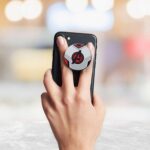 Avengers Logo  Printed Phone Grip Holder & Stand - Image 3