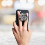 Travel  Printed Phone Grip Holder & Stand - Image 3