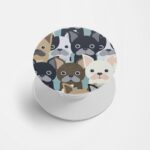 Feminine Printed Phone Grip Holder & Stand