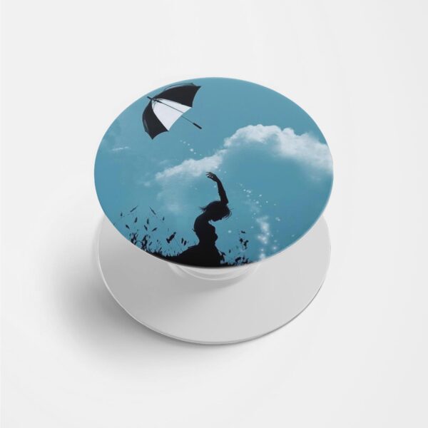 Feminine Printed Phone Grip Holder & Stand