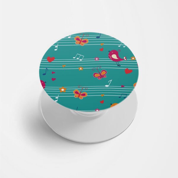 Feminine Printed Phone Grip Holder & Stand