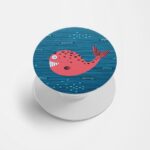 Feminine Printed Phone Grip Holder & Stand