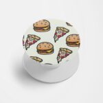 Feminine Printed Phone Grip Holder & Stand